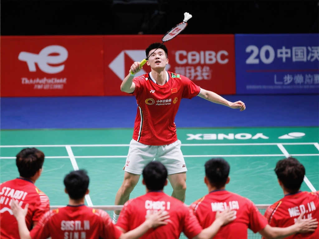 苏迪曼杯半决赛：石宇奇完胜奈良冈功大，国羽2-0占优日本